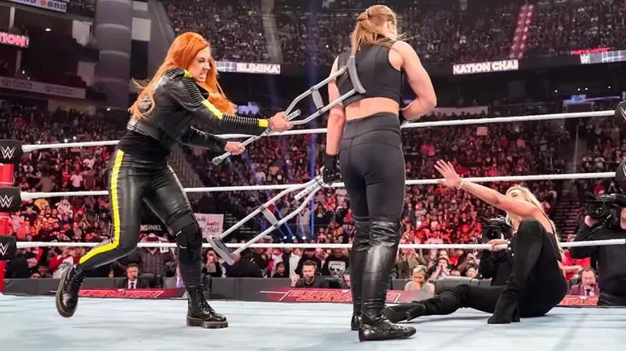 ronda rousey becky lynch charlotte flair
