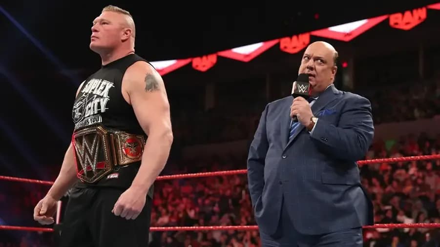 lesnar heyman