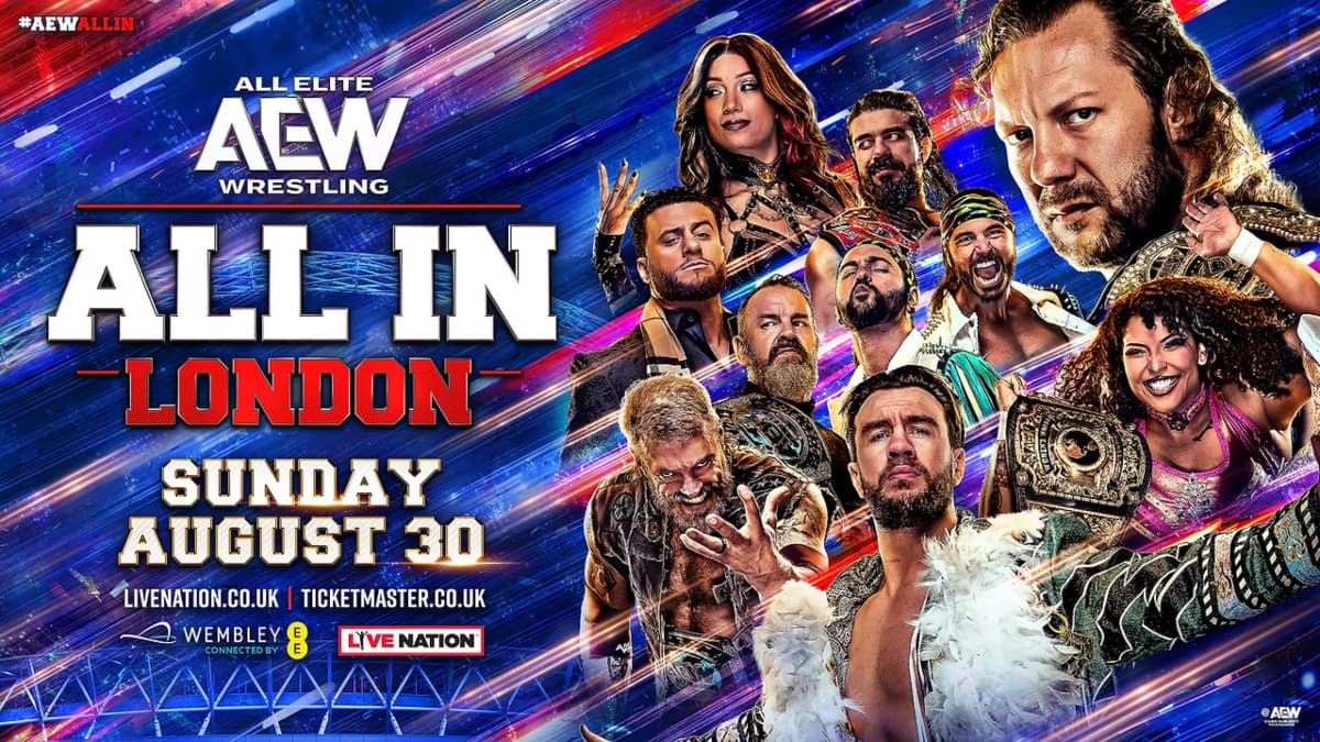 AEW All In 2026 poster