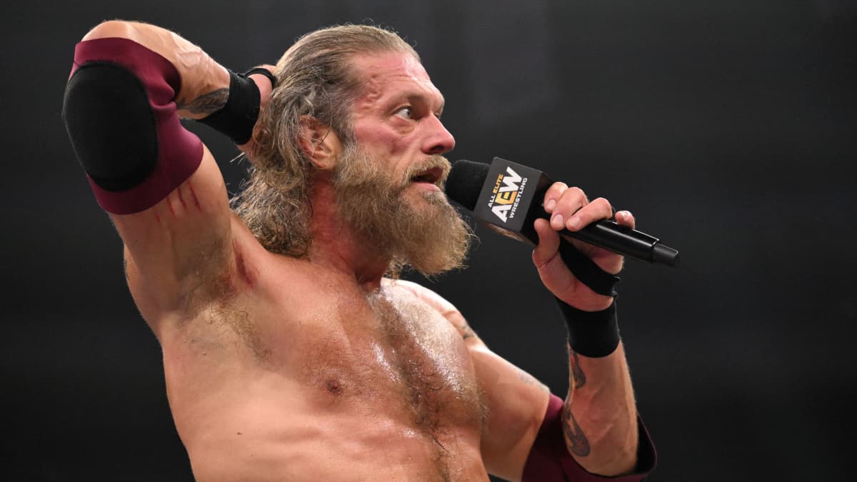 Adam Copeland announcing his retirement 