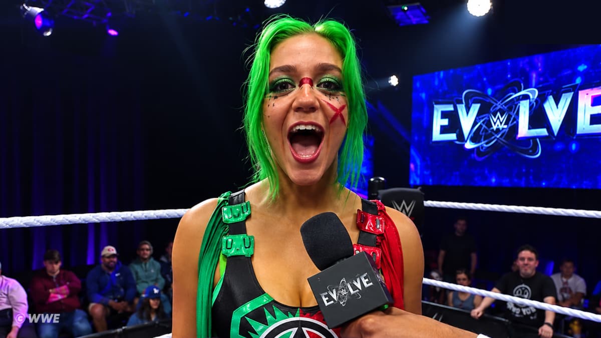 Anya Rune on WWE EVOLVE