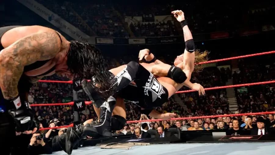 Batista edge the undertaker armageddon 2007
