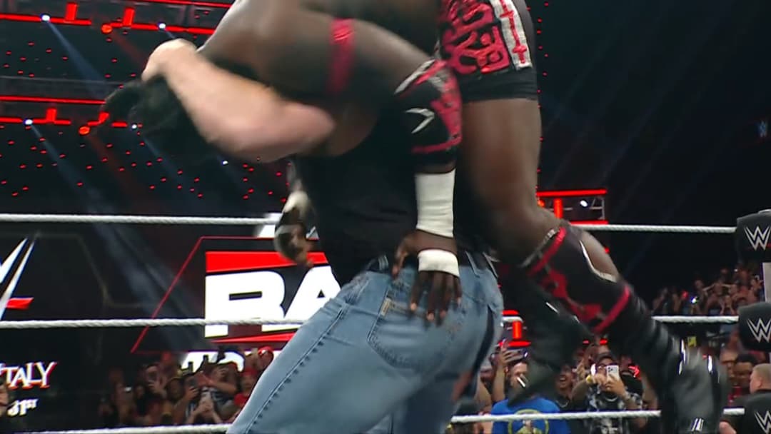 Brock Lesnar Suffers Jeans Explosion During WWE Raw Return