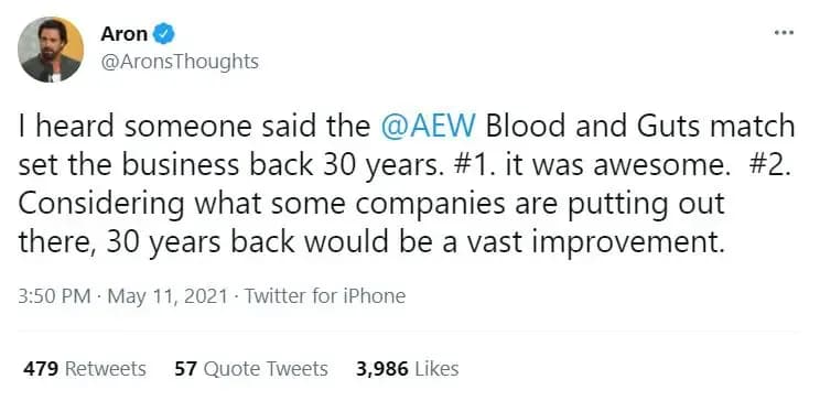 Damien sandow tweet 1