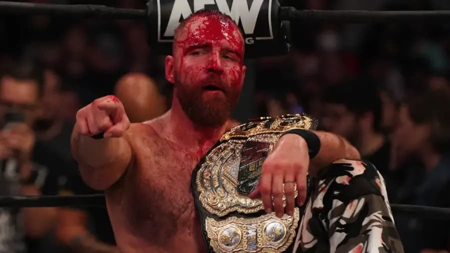 Jon moxley forbidden door win