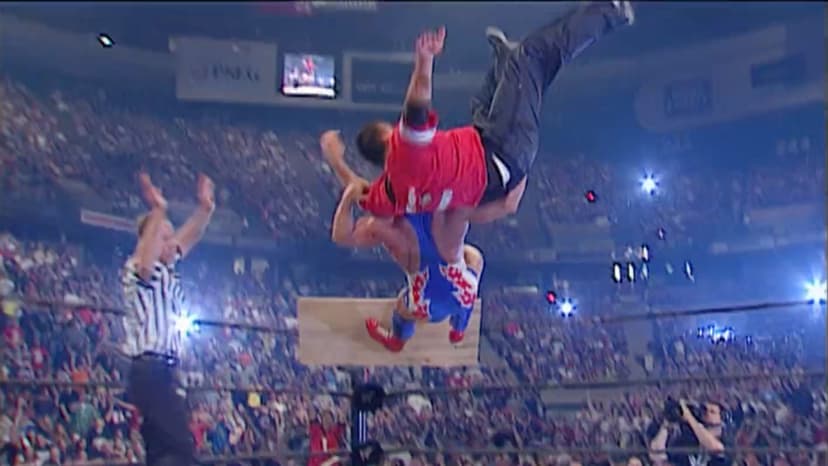 A Match So Brutal Vince McMahon Almost Stopped It: Kurt Angle Vs. Shane ...