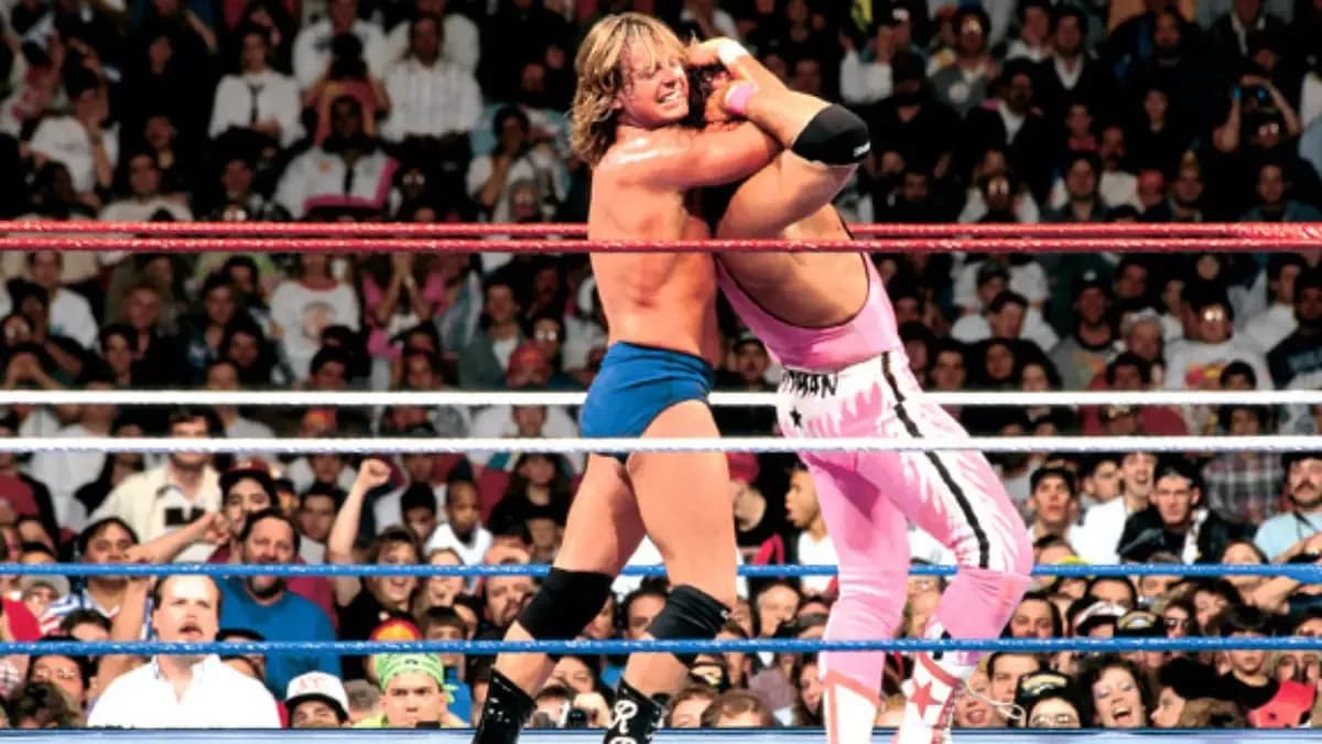 Roddy piper bret hart wrestlemania 8