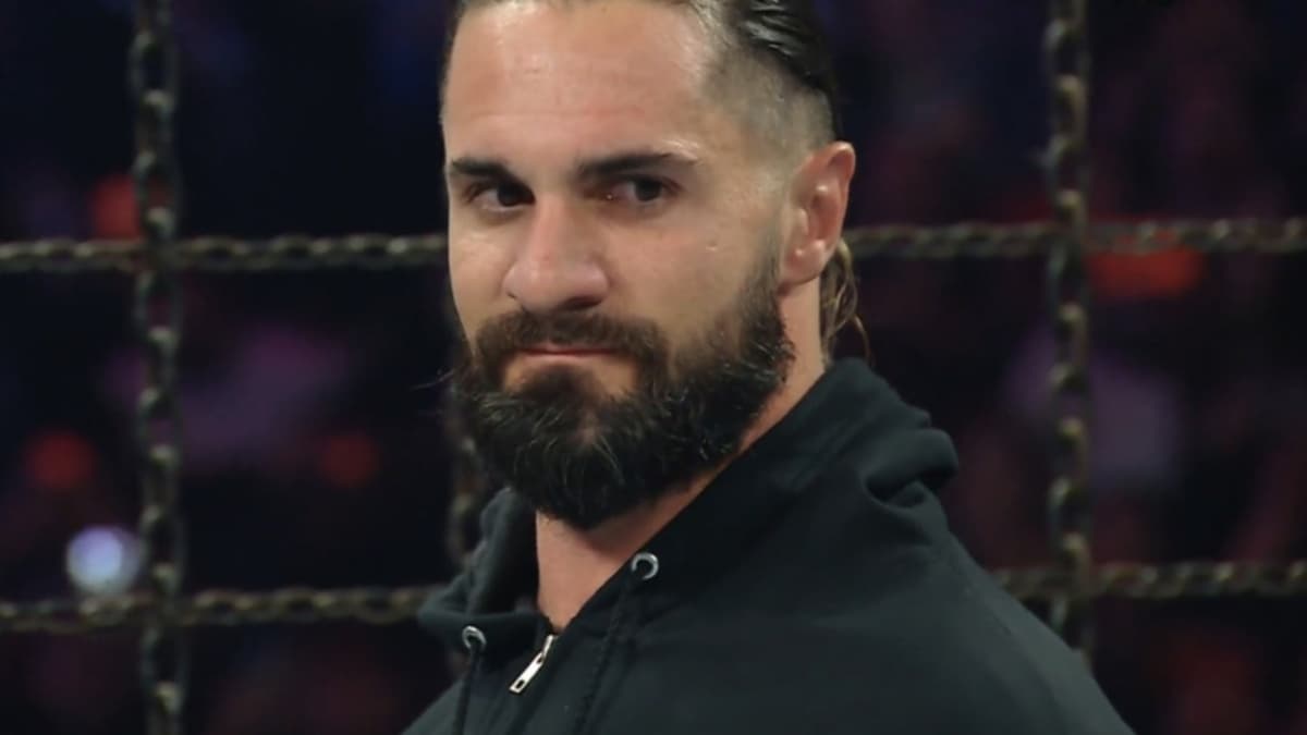 Seth Rollins unmasked at Elimination Chamber