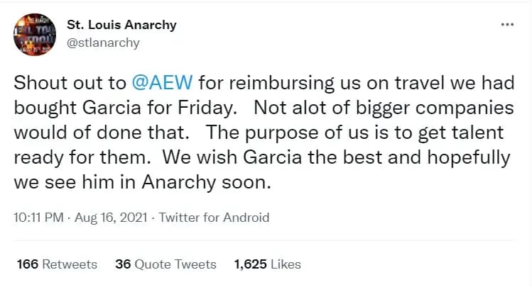 St louis anarchy tweet