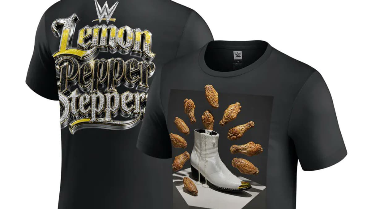 Trick Williams' lemon pepper steppers t-shirt