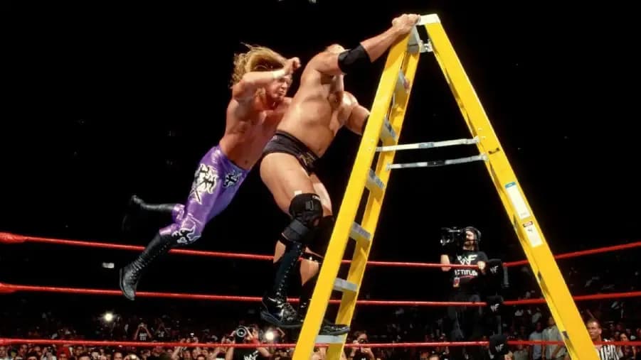 Triple h the rock summerslam 1998 1