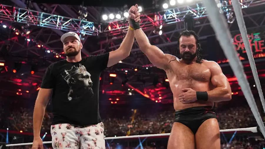 Tyson Fury Drew McIntyre Clash at the Castle 2022.jpg