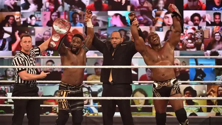 WWE Hurt Business RAW Tag Team Champions December 2020.jpg