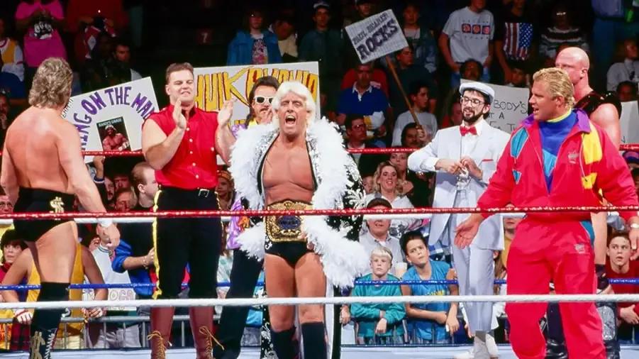 11956 ric flair fake world title survivor series 1991