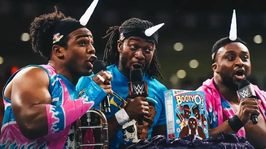 new day kofi kingston big e xavier woods