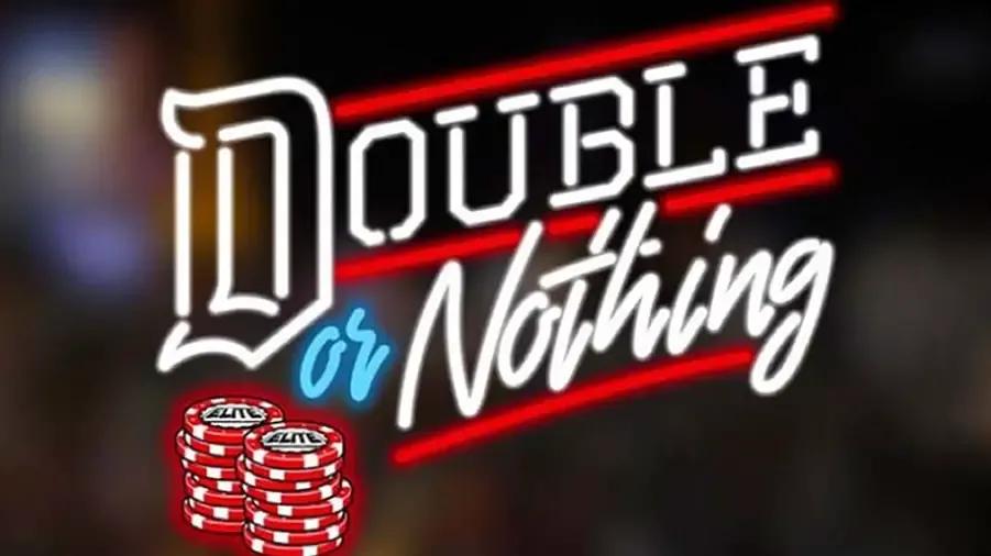 AEW all elite wrestling logo double or nothing