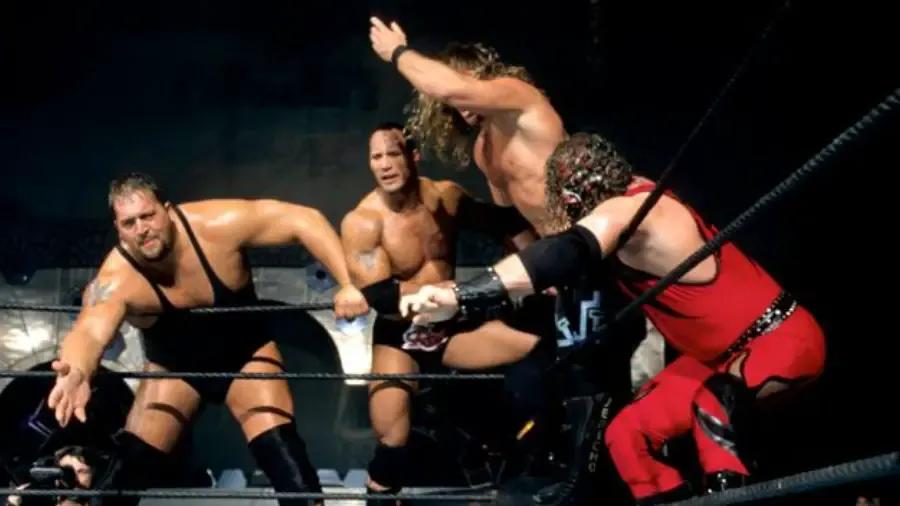 big show kane chris jericho the rock survivor series 2001