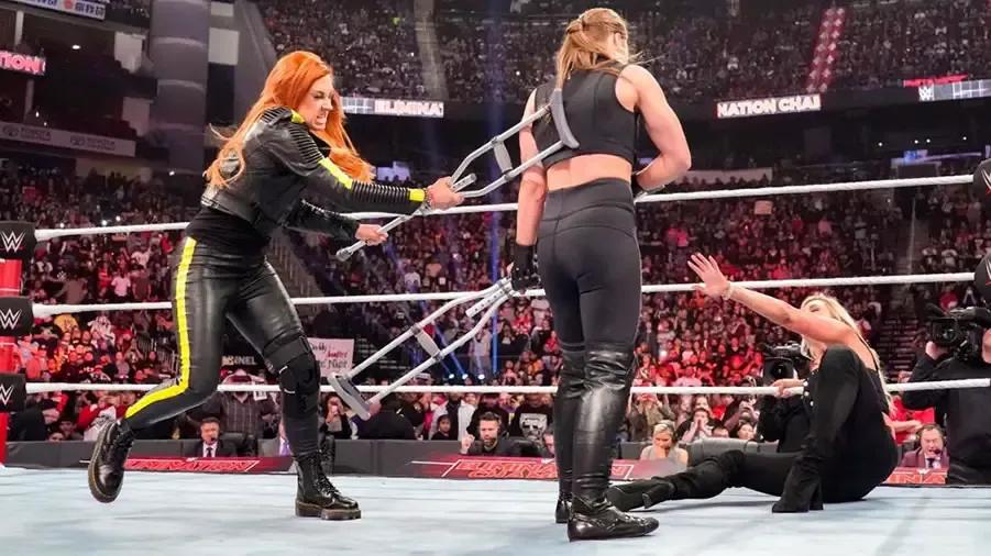 ronda rousey becky lynch charlotte flair