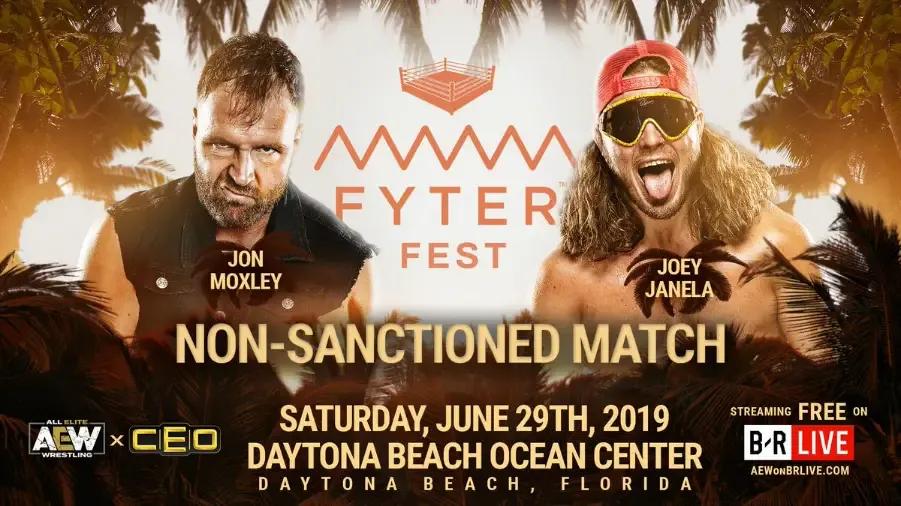 joey janela jon moxley aew fyter fest