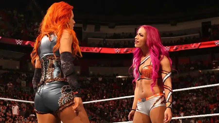 becky lynch sasha banks