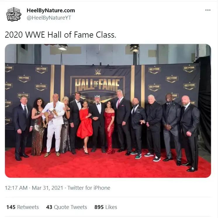 2020 class wwe hall of fame