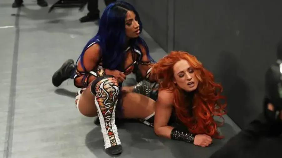 becky lynch sasha banks