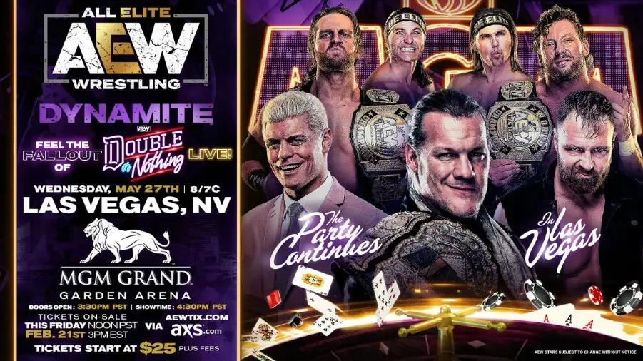 aew dynamite las vegas