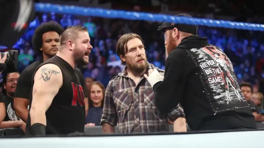 Kevin Owens, Daniel Bryan, Sami Zayn