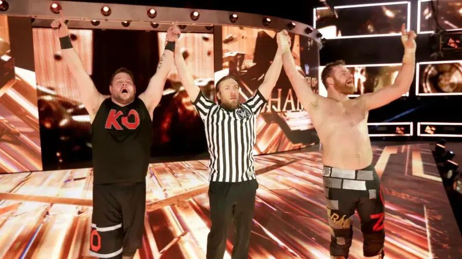 Kevin Owens, Daniel Bryan, Sami Zayn