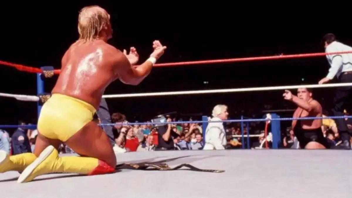 hulk hogan andre the giant wrestlemania 3