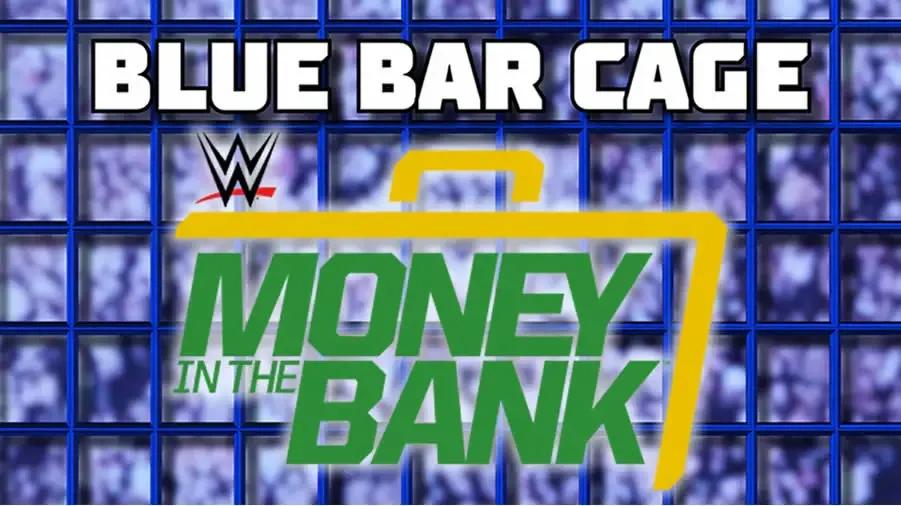 blue bar cage MONEY IN THE BANK