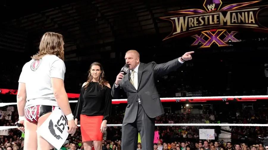 daniel bryan triple h stephanie mcmahon