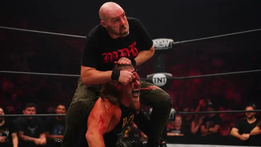 AEW Dynamite Fight For The Fallen- Nick Gage- Chris Jericho- July 2021.jpg