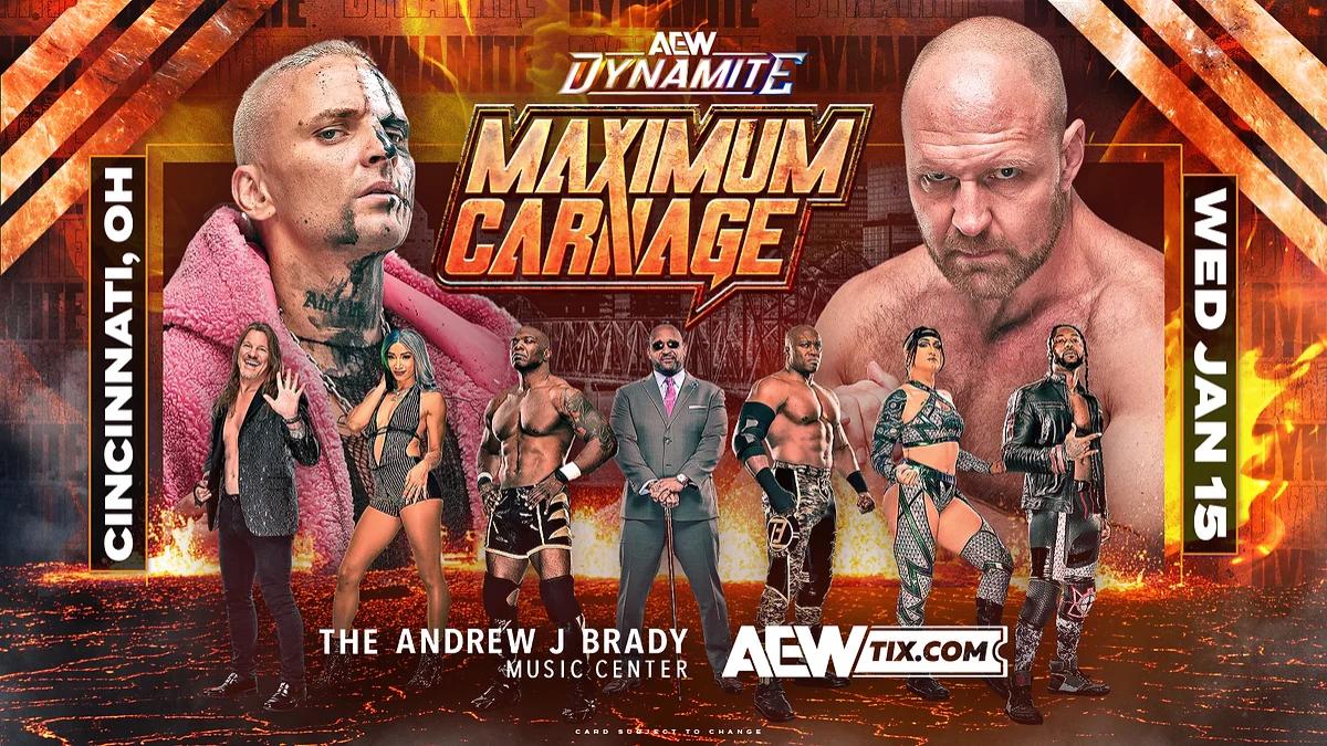 Graphic for AEW Dynamite Maximum Carnage 2025