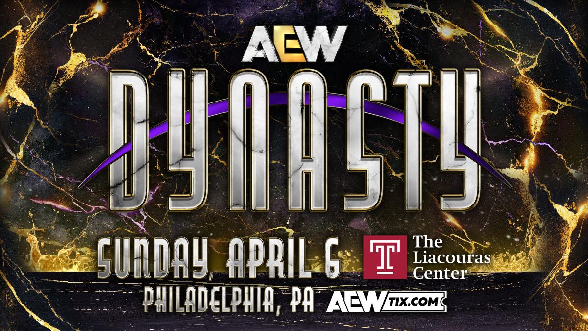 Poster advertising AEW Dynasty 2025