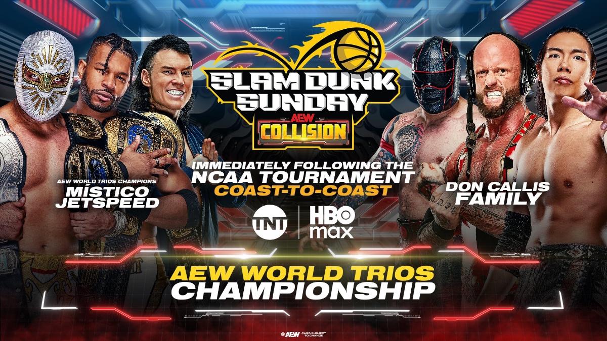 Graphic for AEW Slam Dunk Sunday