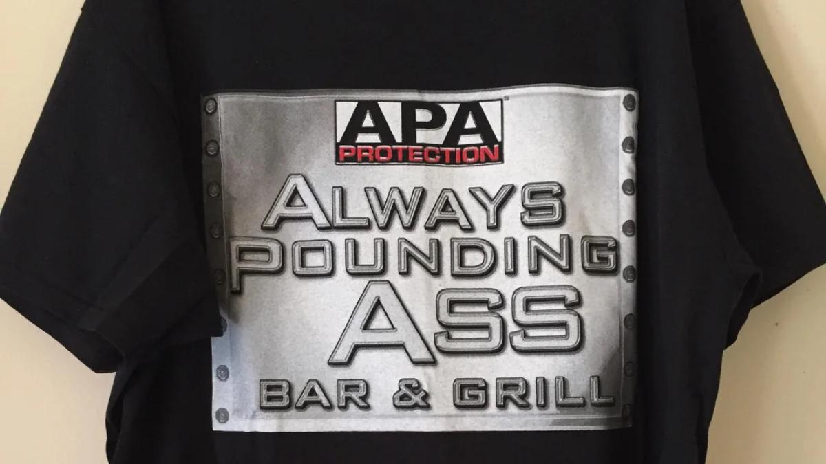 APA's Always Pounding Ass t-shirt