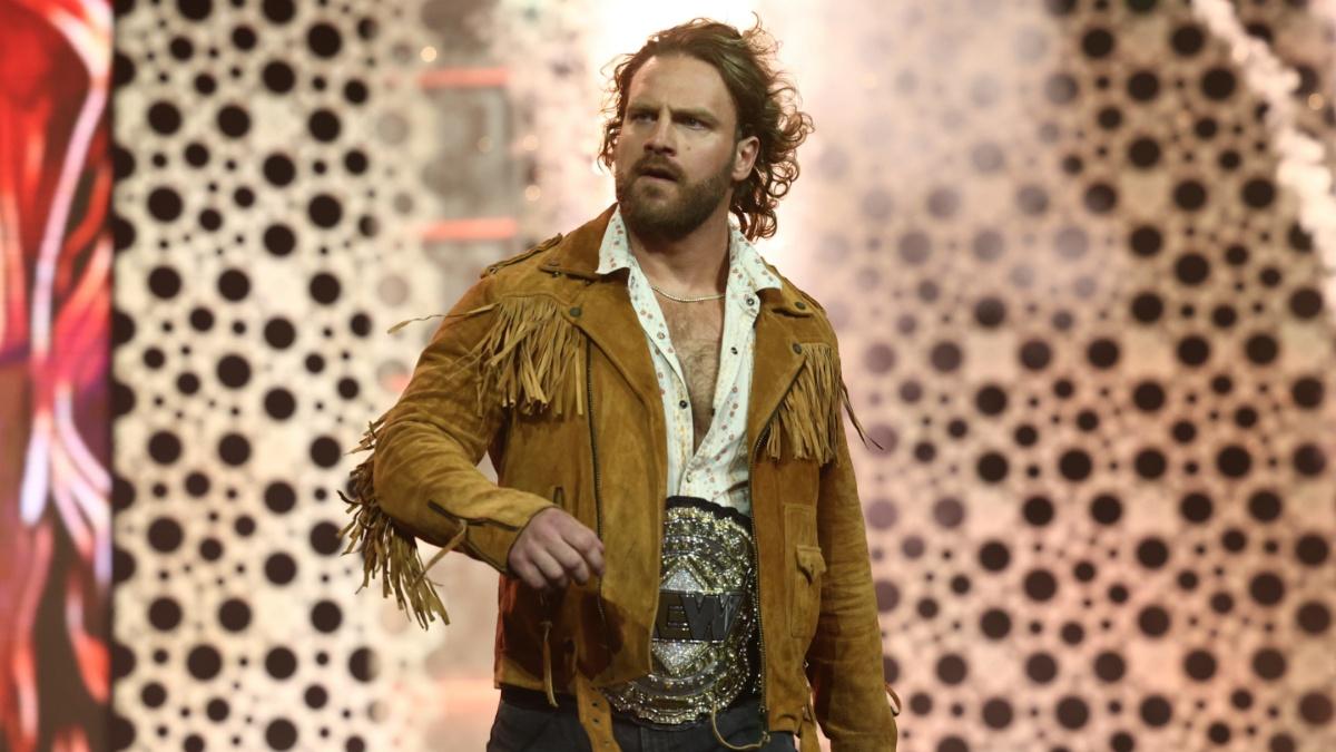Adam Page as AEW World Champion 