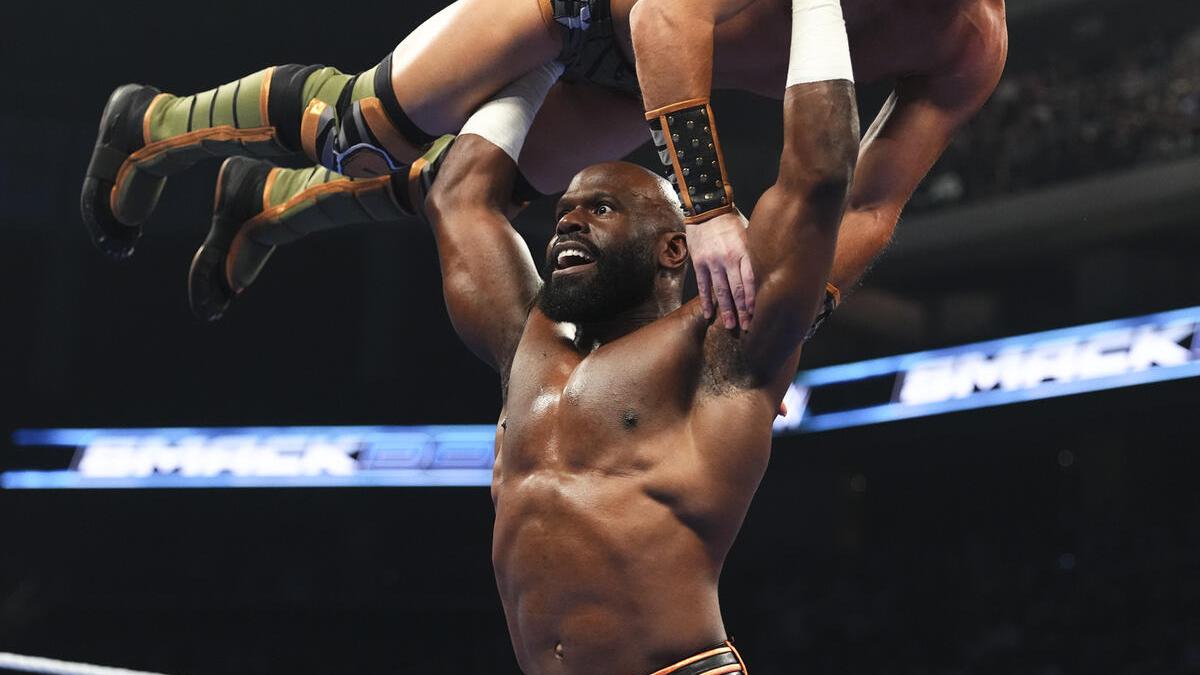 Apollo Crews on WWE SmackDown in January 2025