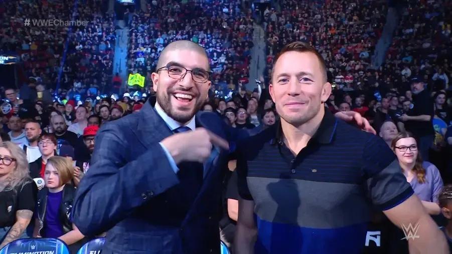 Ariel Helwani George St Pierre.jpg