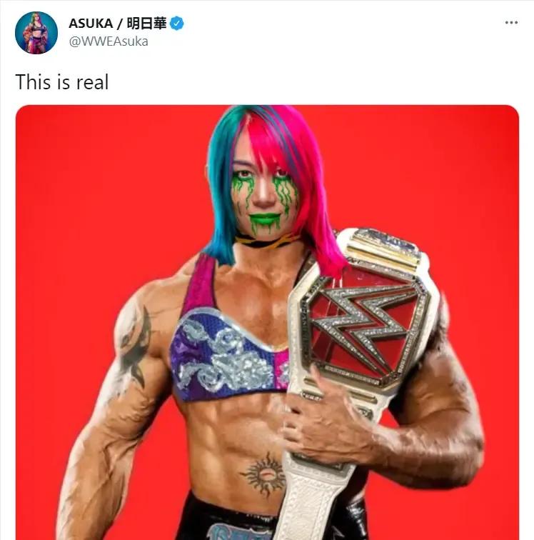 Asuka tweet