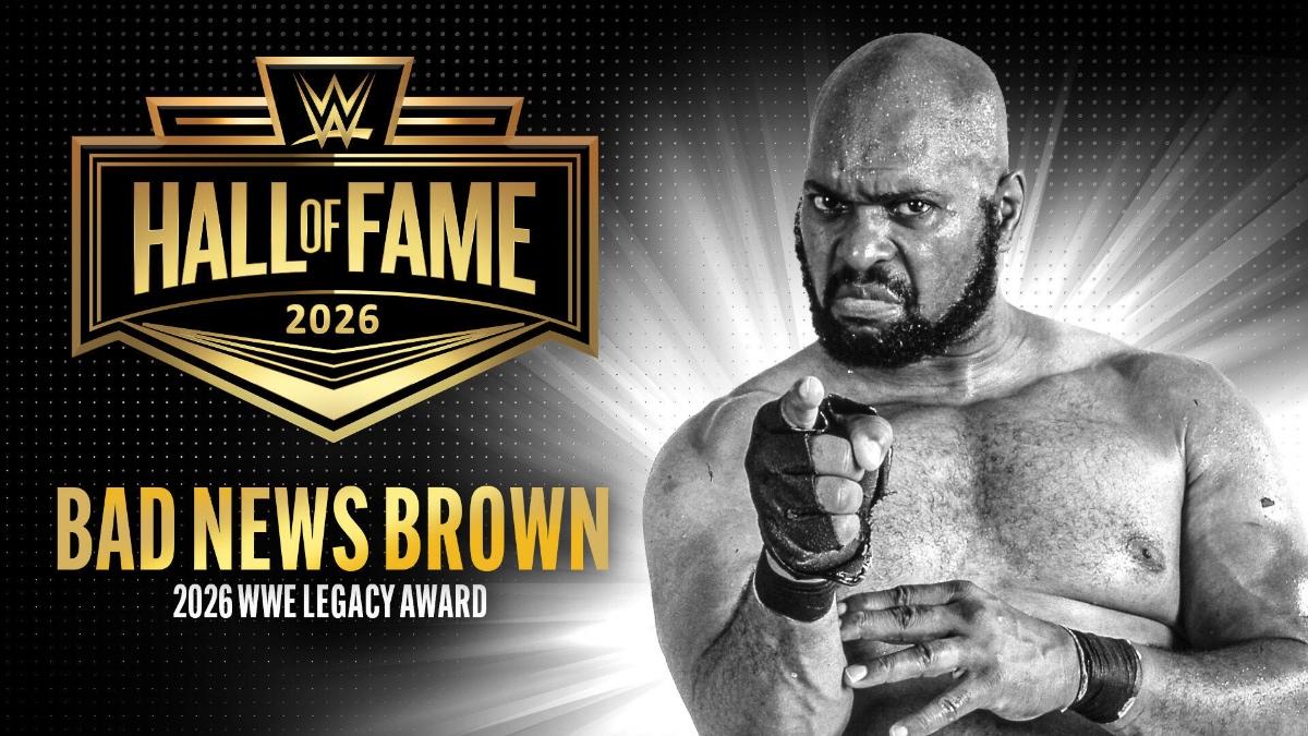 Graphic for Bad News Brown in the WWE Hall of Fame