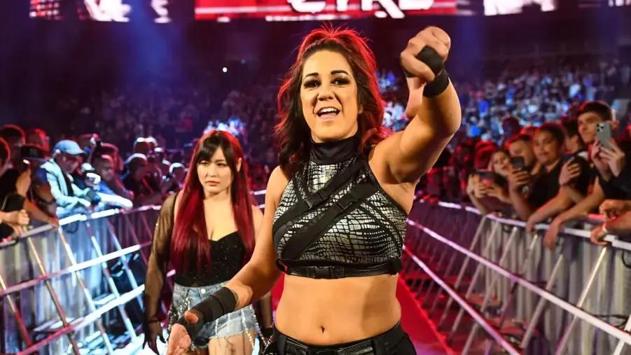 Bayley IYO SKY SmackDown London 2023.jpg