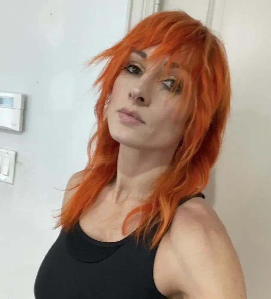 Becky lynch new hair