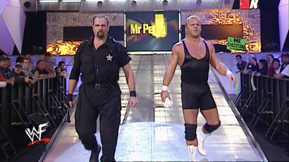 Big Boss Man and Mr. Perfect on WWE Raw in 2002