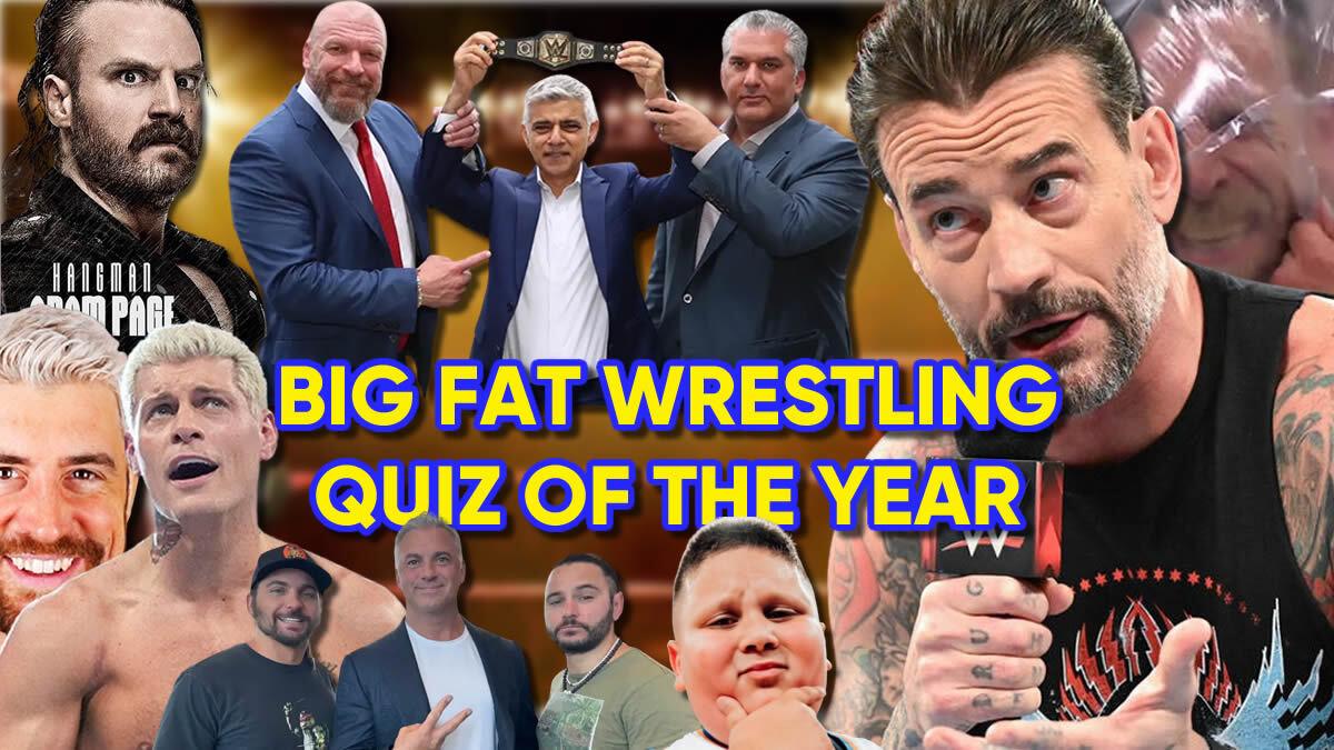 Graphic for Big Fat Wrestling Quiz Of The Year 2024