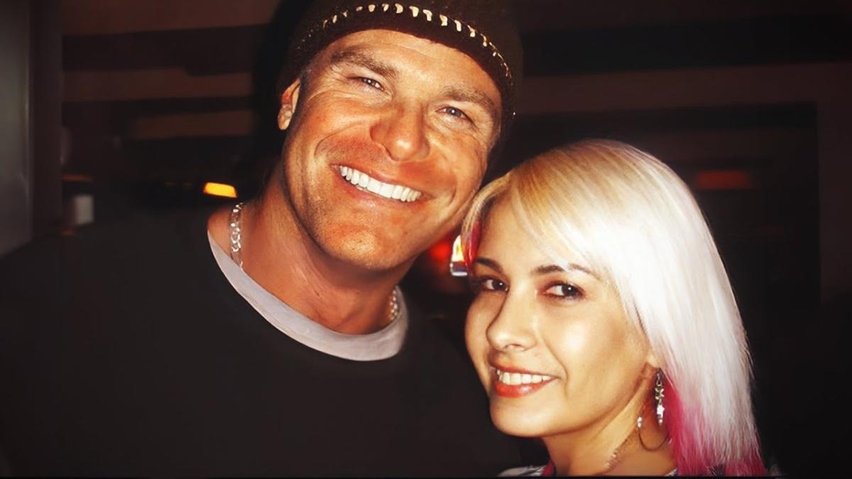 Billy Gunn smiling with Deborah ‘Pinky’ Simovich