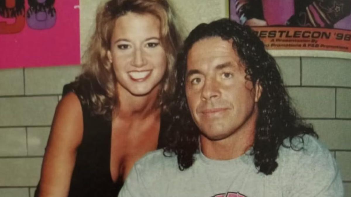 Bret Hart with Sunny 