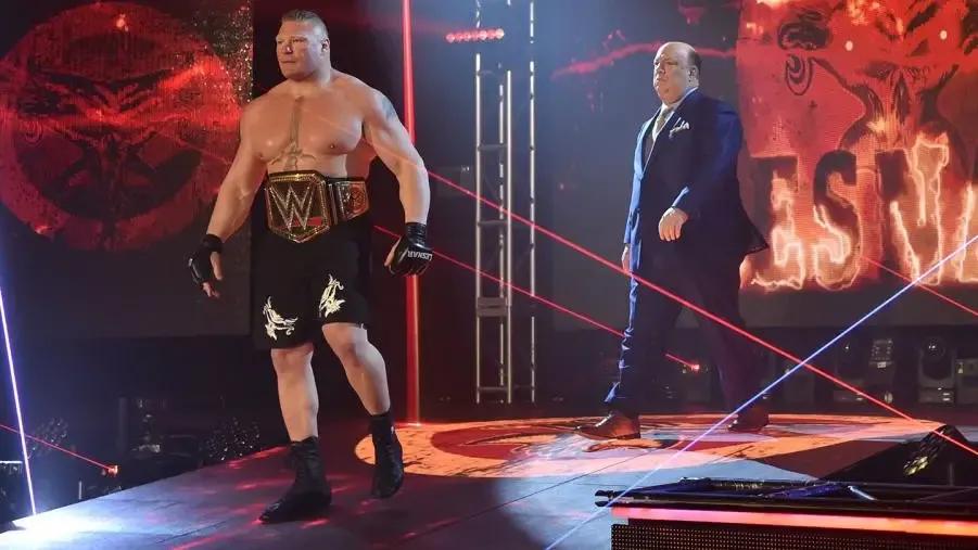 Brock Lesnar Paul Heyman WrestleMania 36.jpg