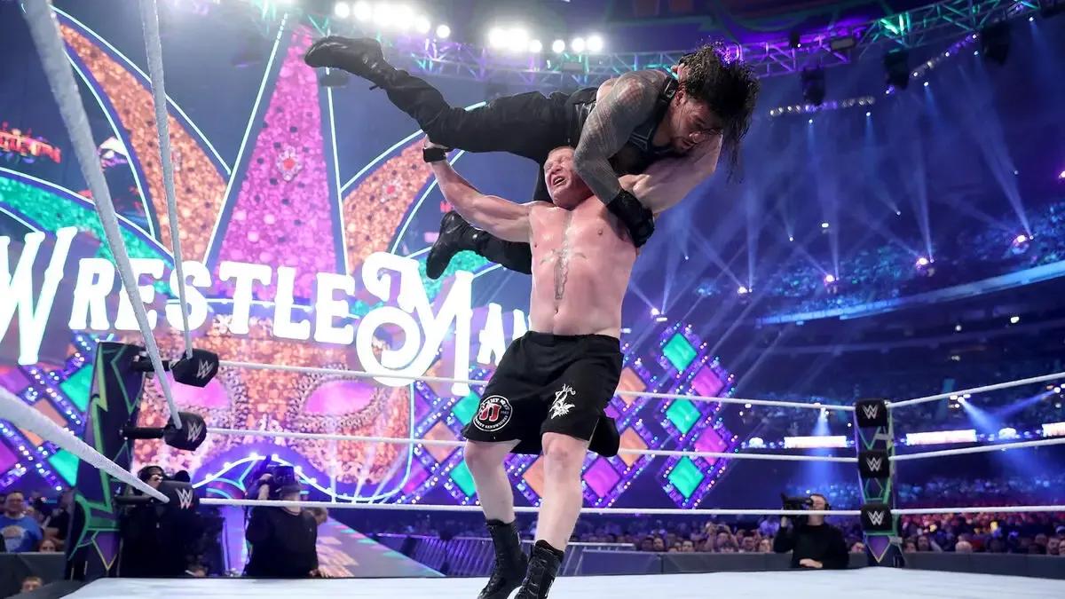 Brock lesnar wrestlemania 34